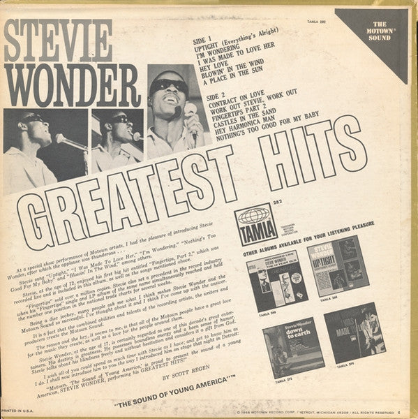 Stevie Wonder – Stevie Wonder's Greatest Hits (new)