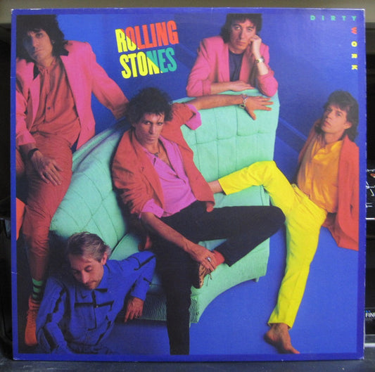 Rolling Stones – Dirty Work (Japanese Pressing)(Missing Obi)(used)