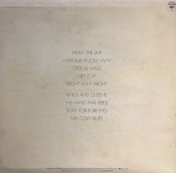 Aerosmith – Draw The Line (used)