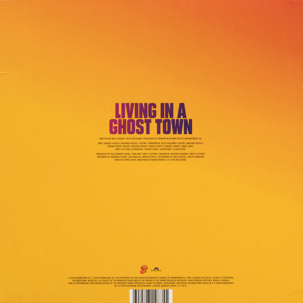 The Rolling Stones – Living In A Ghost Town (new)