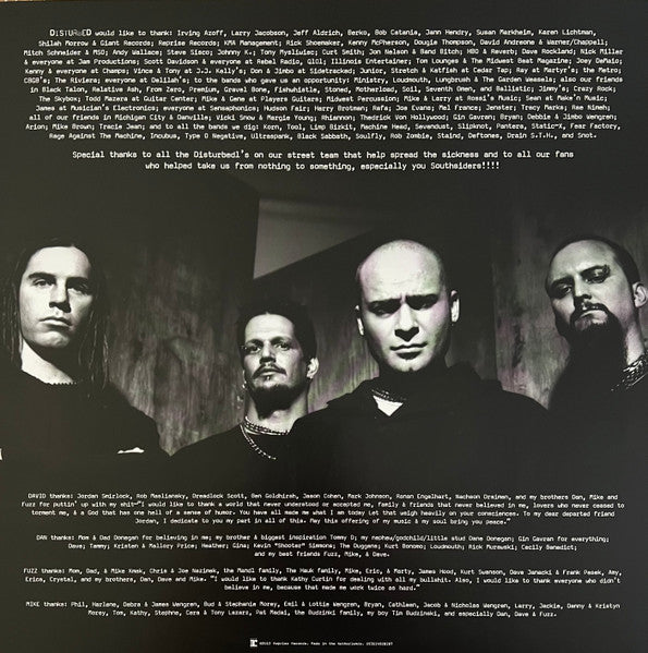 Disturbed – The Sickness (used)