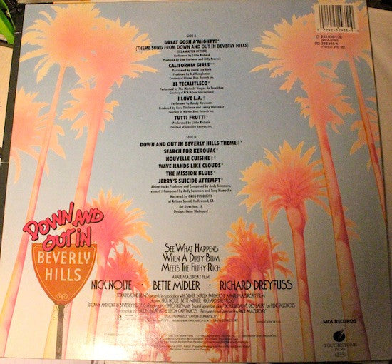 Down And Out In Beverly Hills (Original Motion Picture Soundtrack)(used)