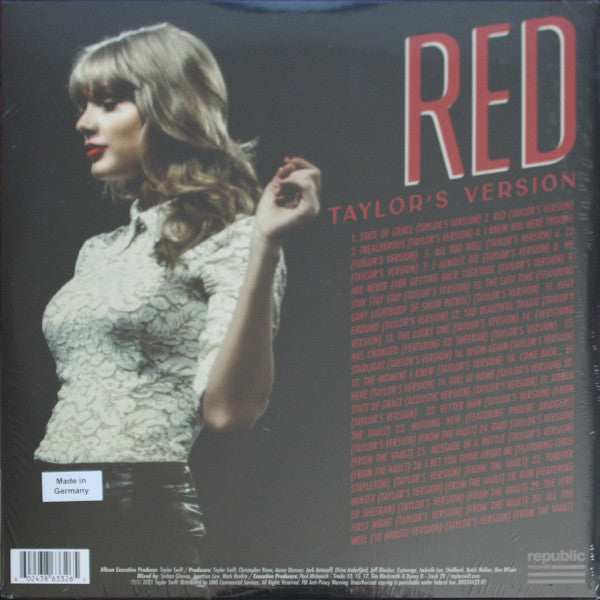 Taylor Swift – Red (Taylor's Version) (new)