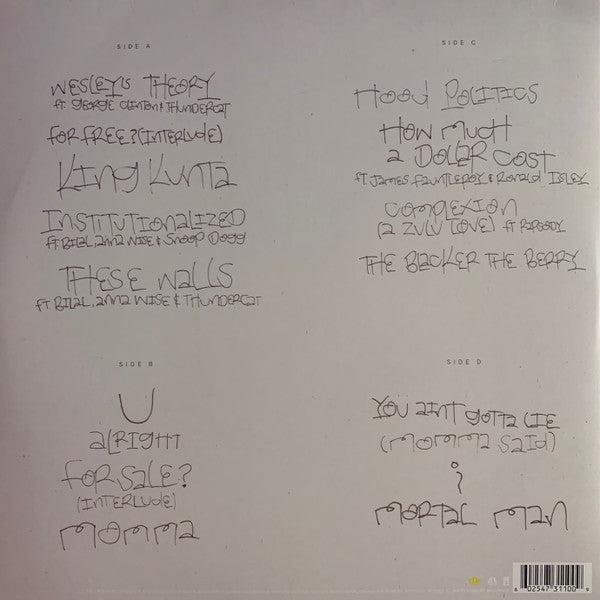 Kendrick Lamar – To Pimp A Butterfly (new)