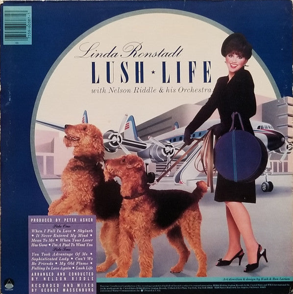 Linda Ronstadt With Nelson Riddle & His Orchestra* – Lush Life (used)