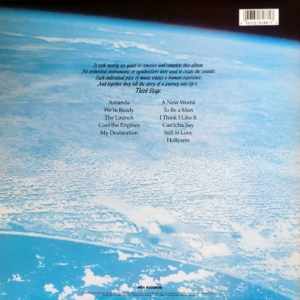 Boston – Third Stage (used)(1986 Pressing)