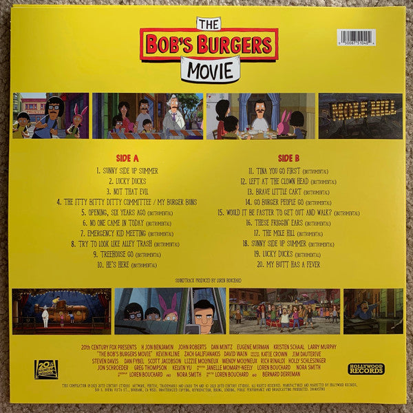 Bob's Burgers – The Bob's Burgers Movie Soundtrack 2023 Pressing