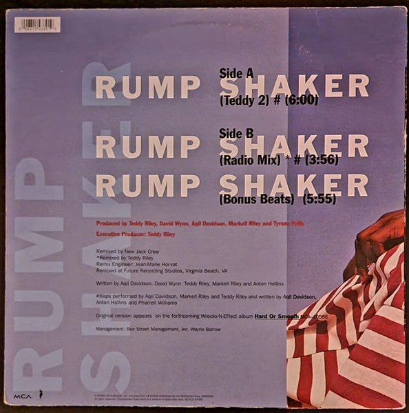 Wreckx-N-Effect – Rump Shaker (used)(1992 Pressing)