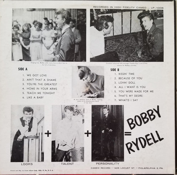 Bobby Rydell – We Got Love (used)