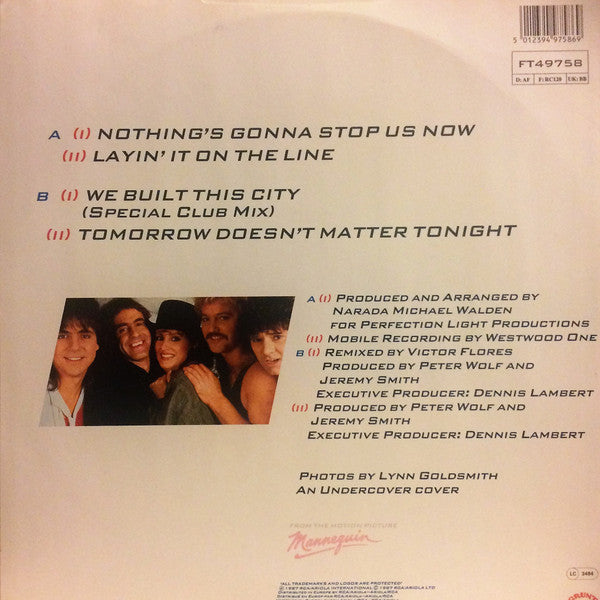 Starship – Nothing's Gonna Stop Us Now