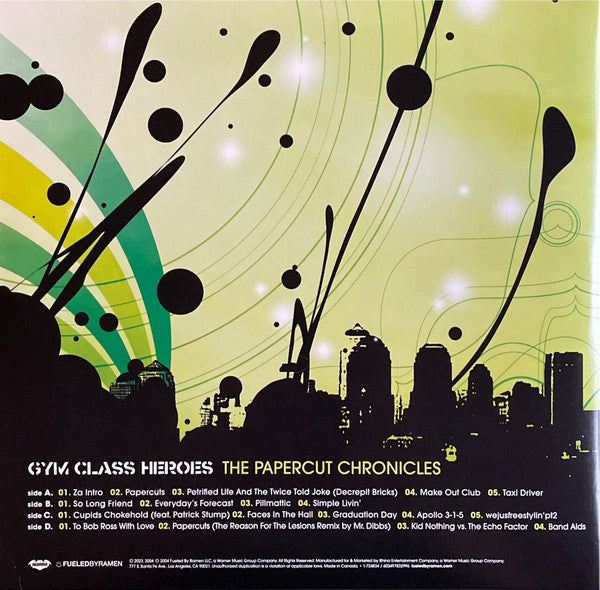 Gym Class Heroes – The Papercut Chronicles (used)(2023 Pressing)
