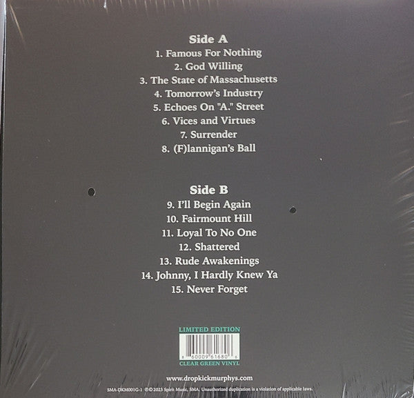 Dropkick Murphys – The Meanest Of Times (new) Green Vinyl