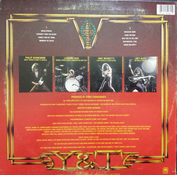 Y & T – Mean Streak (used)