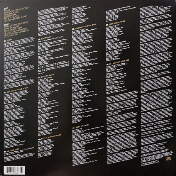 Amy Winehouse – Back To Black (new)