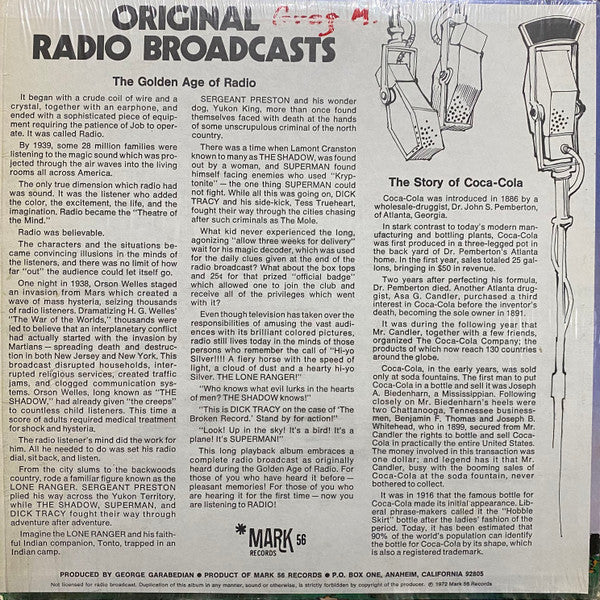 Superman (Original Radio Broadcast) (used)