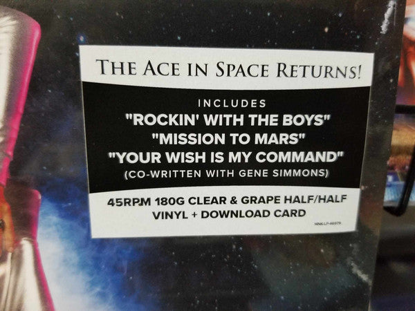 Ace Frehley – Spaceman (new)(Clear&Grape Half/Half Vinyl)