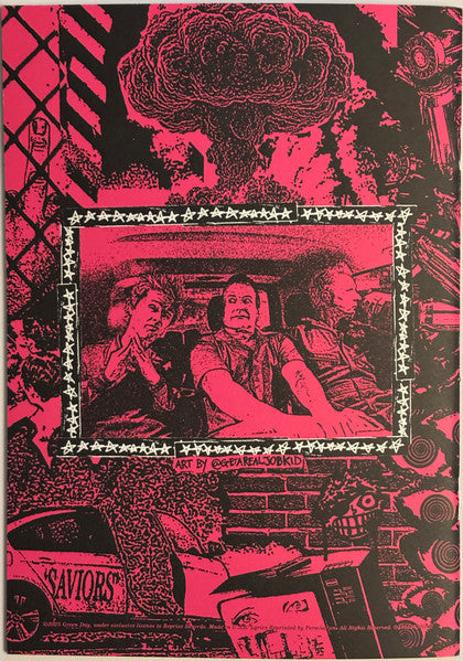 Green Day – Saviors (Édition De Luxe)(Clear with Hot Pink Splatter)