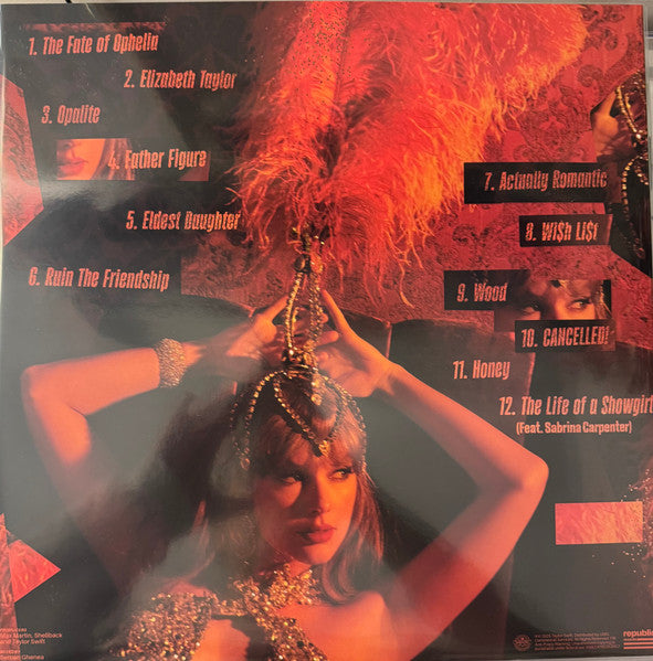 Taylor Swift – The Life Of A Showgirl 2025 Pressing