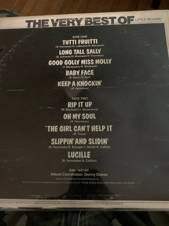 Little Richard – The Very Best Of Little Richard (used)(1975 Pressing)