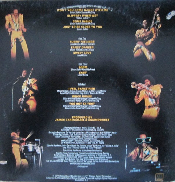 Commodores – Live! (used)