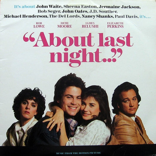 About Last Night (Original Motion Picture Soundtrack)(used)