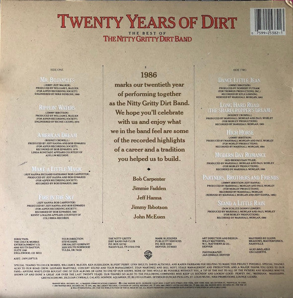 The Nitty Gritty Dirt Band – The Best Of The Nitty Gritty Dirt Band (used)