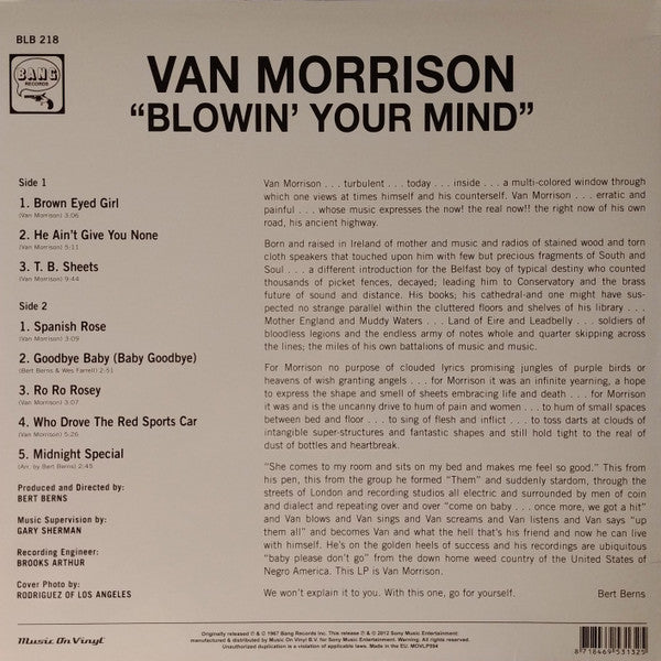 Van Morrison – Blowin' Your Mind! (used)(2012 Pressing)