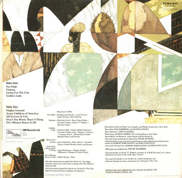 Stevie Wonder – Innervisions (used)