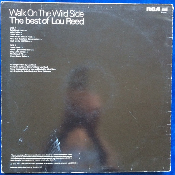 Lou Reed – Walk On The Wild Side - The Best Of Lou Reed (used)