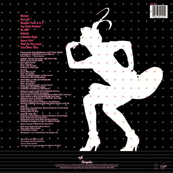 Toni Basil – Word Of Mouth (used)