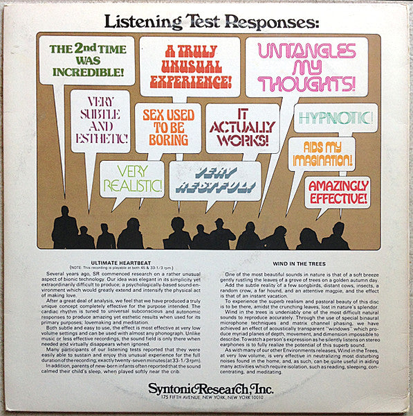 Environments (Totally New Concepts In Sound - Disc 5) (used)