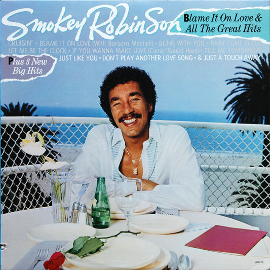 Smokey Robinson – Blame It On Love & All The Great Hits (used)