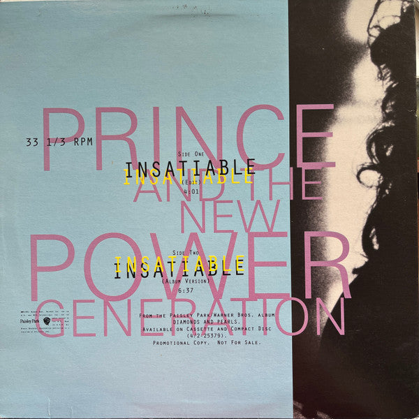 Prince And The New Power Generation – Insatiable (used)