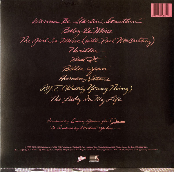 Michael Jackson – Thriller (used)
