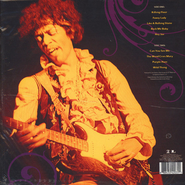 The Jimi Hendrix Experience – Live At Monterey (new)(2016 Pressing)