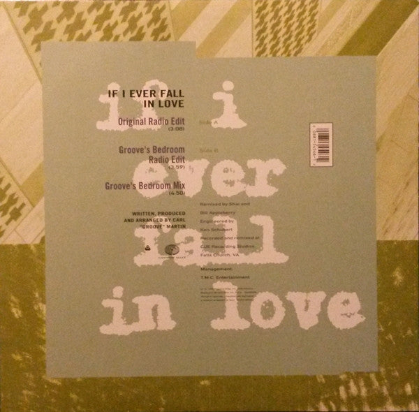Shai – If I Ever Fall In Love (used)(1992 Pressing)