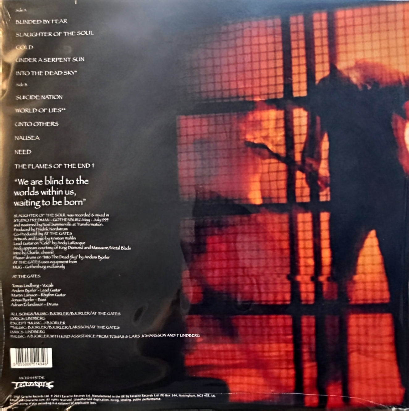 At The Gates – Slaughter Of The Soul (new)(2021 Pressing)