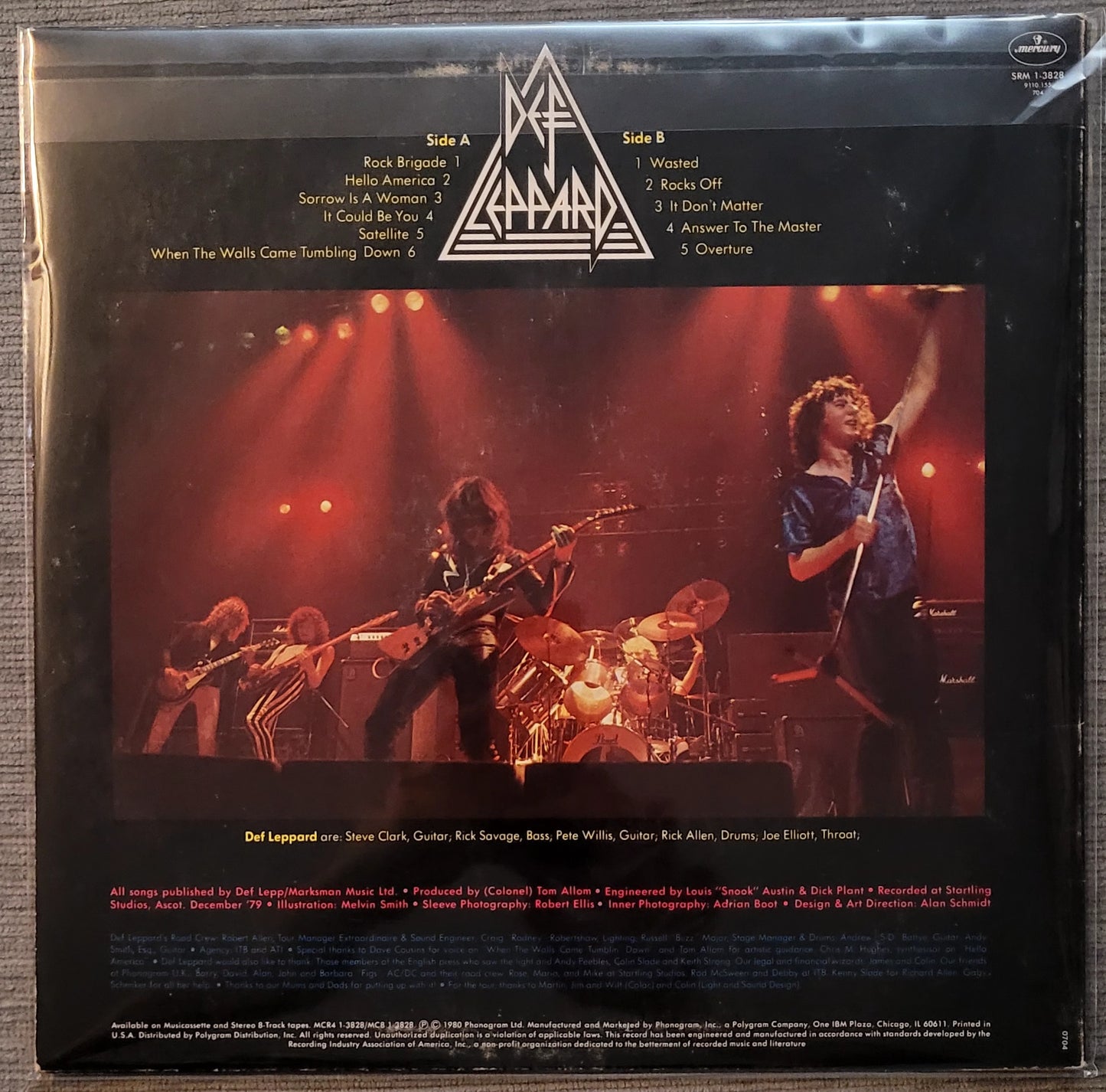 Def Leppard – On Through The Night (used)(1980 Pressing)