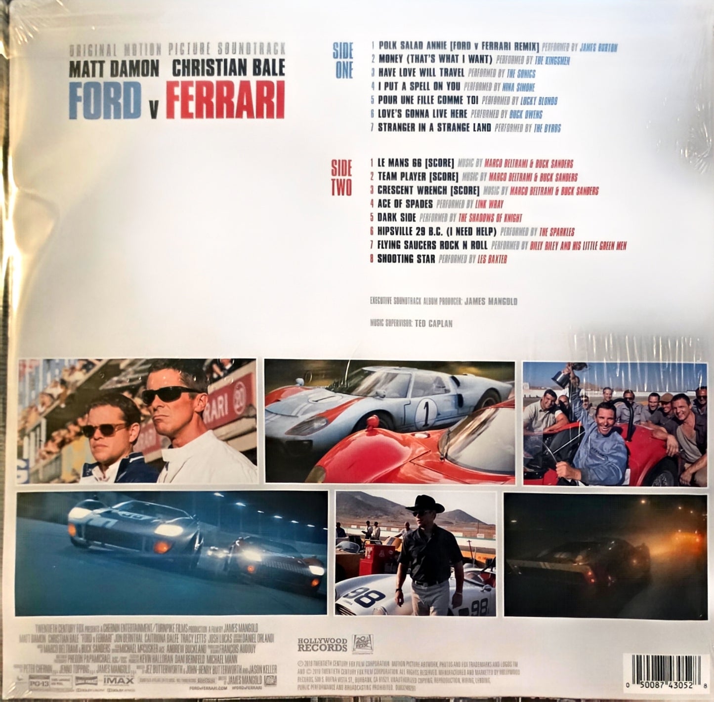 Ford v Ferrari (Soundtrack) (new)( 2020 Pressing)