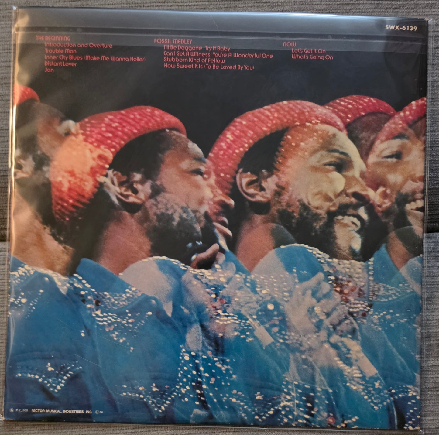 Marvin Gaye – Marvin Gaye Live! (used)(1974 Japanese Pressing)
