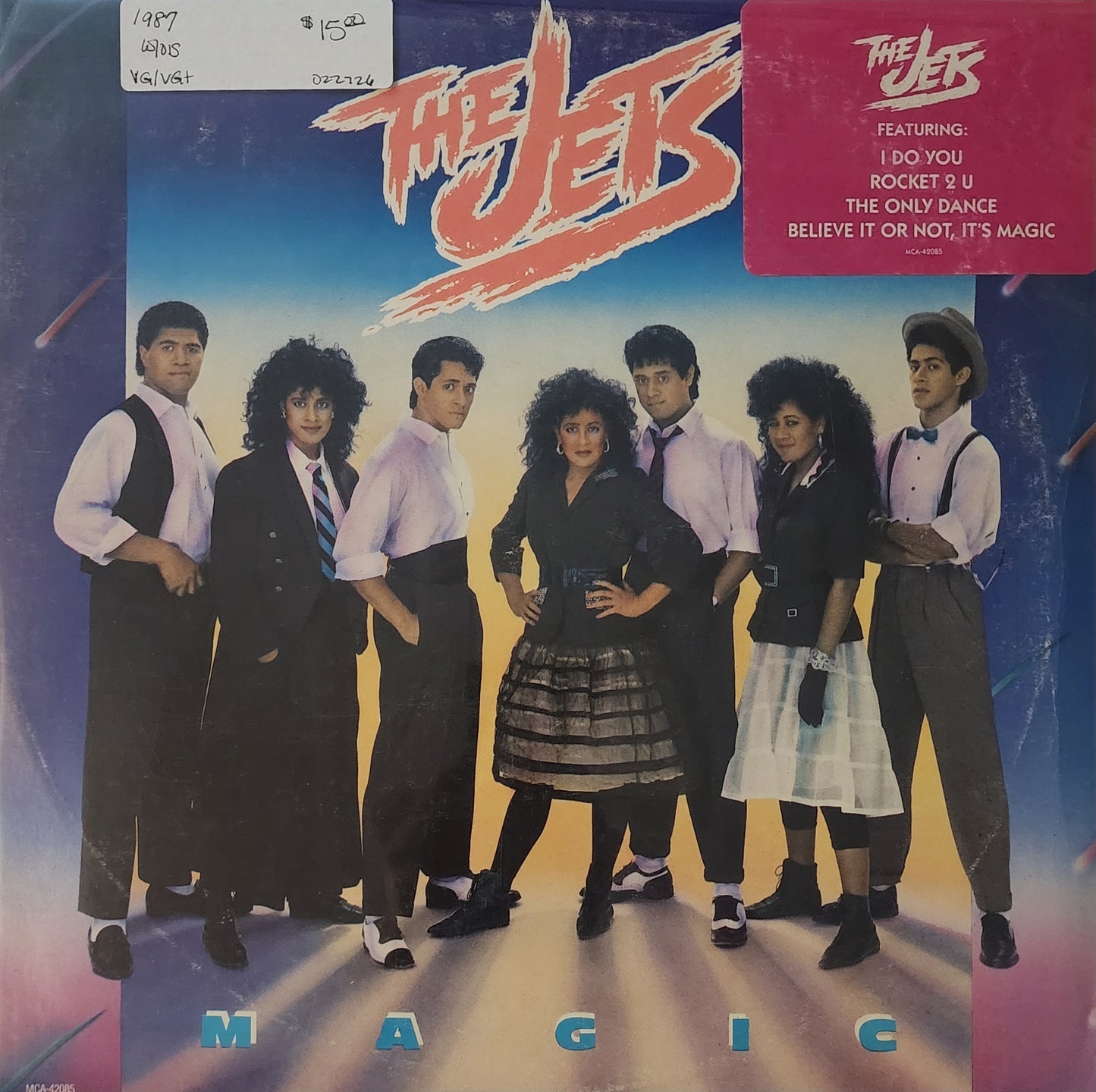 The Jets – Magic (used)(1987 Pressing)