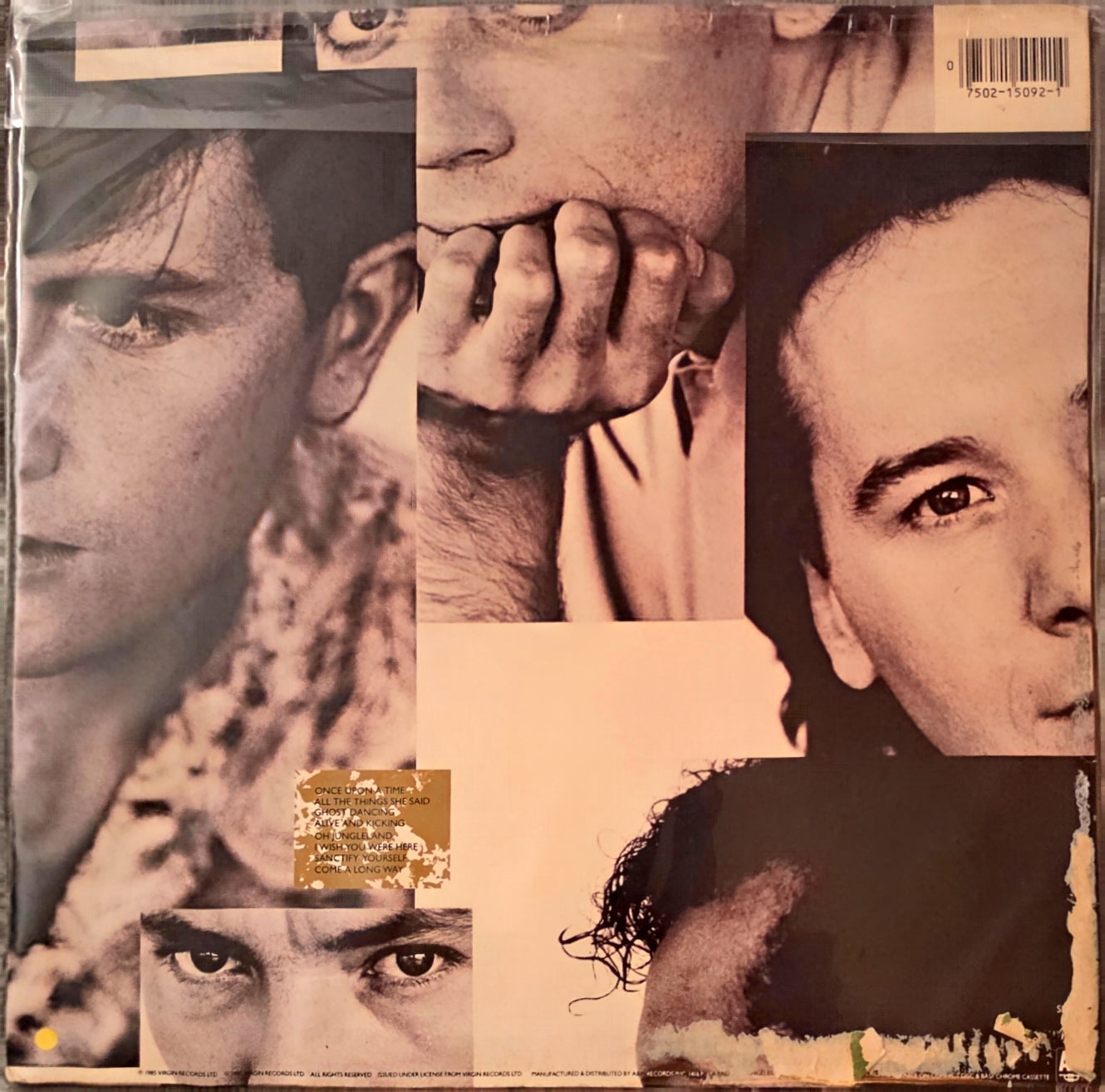Simple Minds – Once Upon A Time (used)(1985 Pressing)