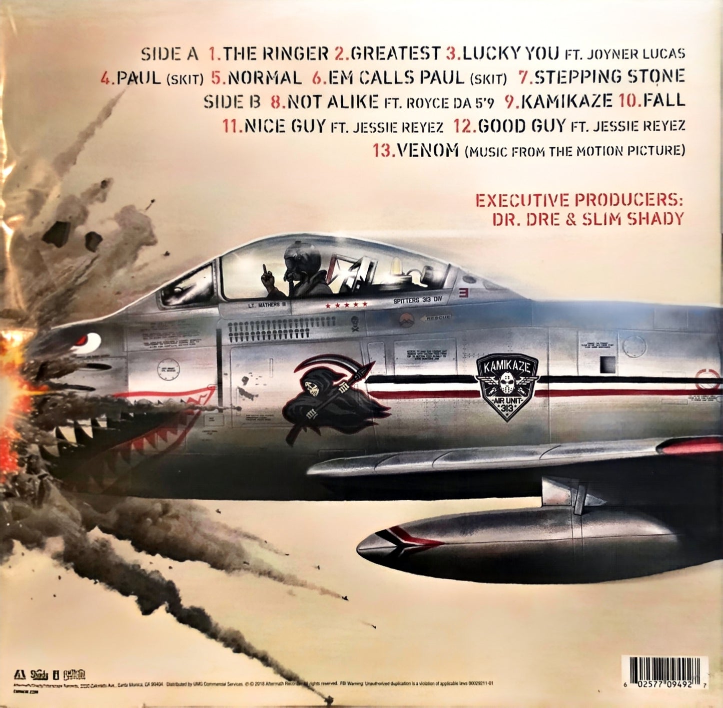 Eminem – Kamikaze (used)(2018 Pressing)