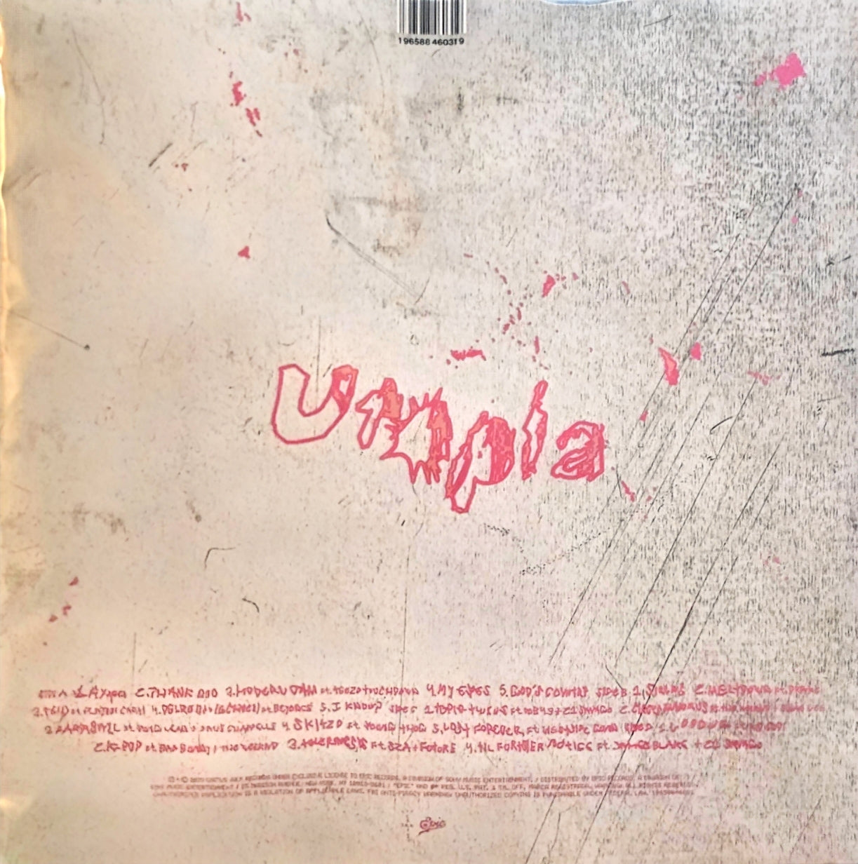 Travis Scott – Utopia (used)(2023 Pressing)