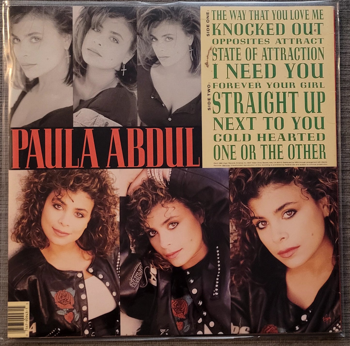 Paula Abdul – Forever Your Girl (used)(1988 Pressing)