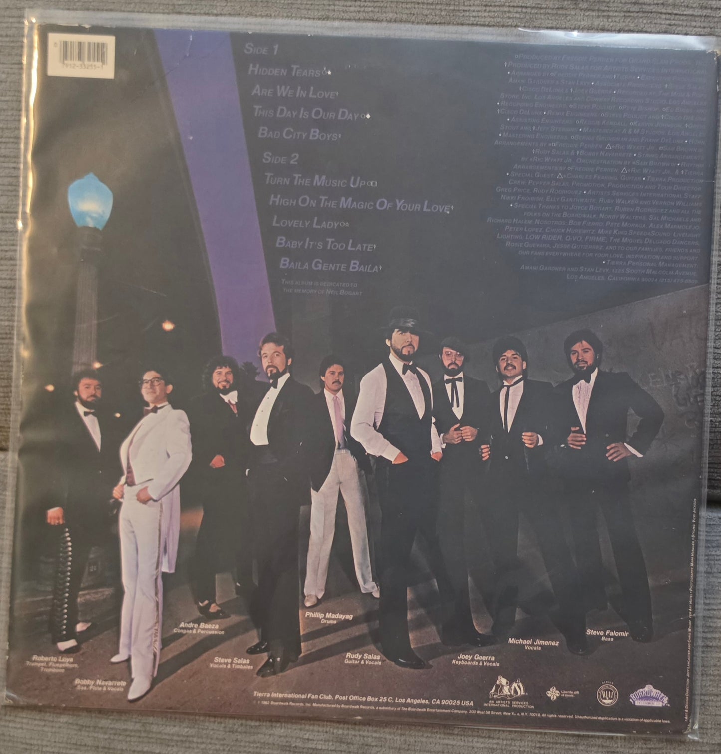 Tierra – Bad City Boys (used)(1982 Pressing)