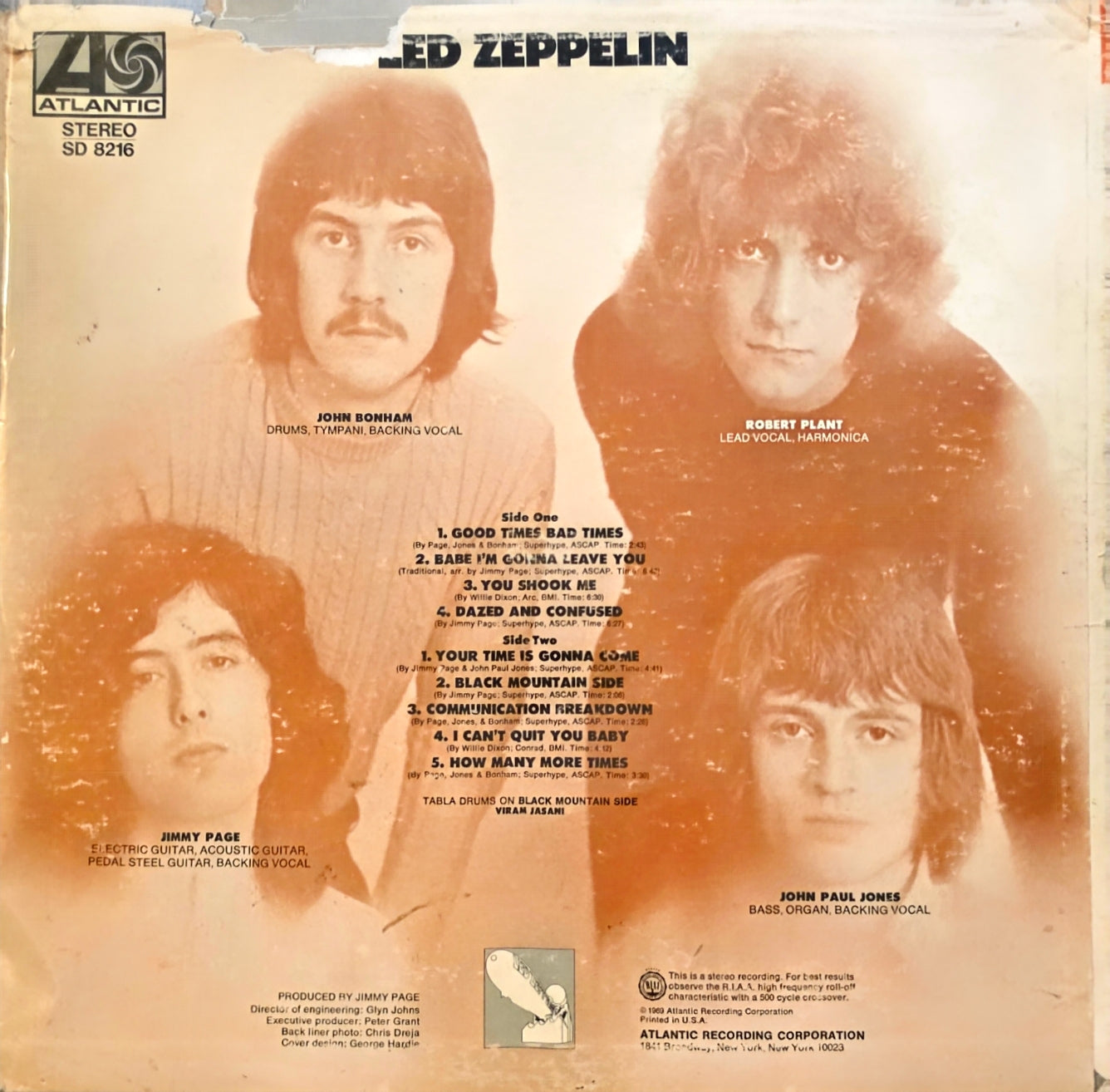 Led Zeppelin – Led Zeppelin (used)(1969 Pressing)