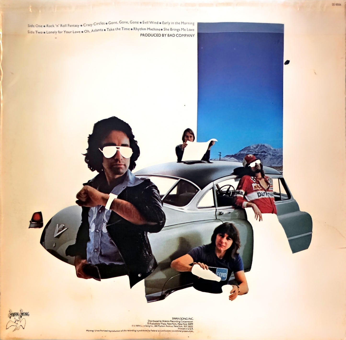 Bad Company – Desolation Angels (used)(1979 Pressing)
