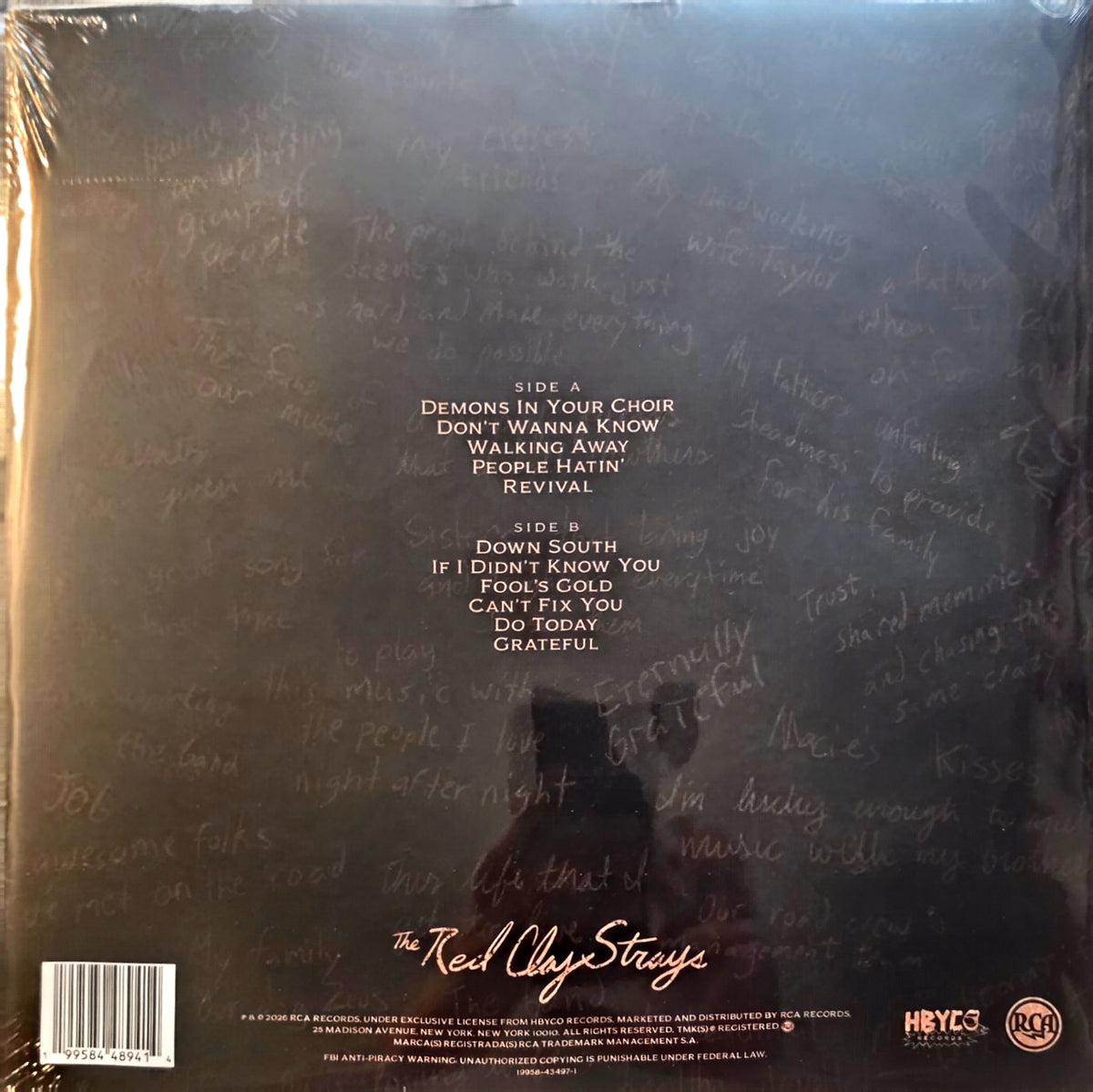 The Red Clay Strays – Grateful (new)(2026 Pressing)