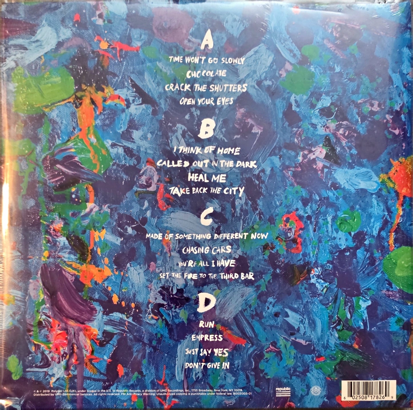 Snow Patrol – Reworked (new)(2019 Pressing)
